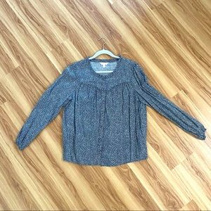 Long Sleeve Blouse, Size L